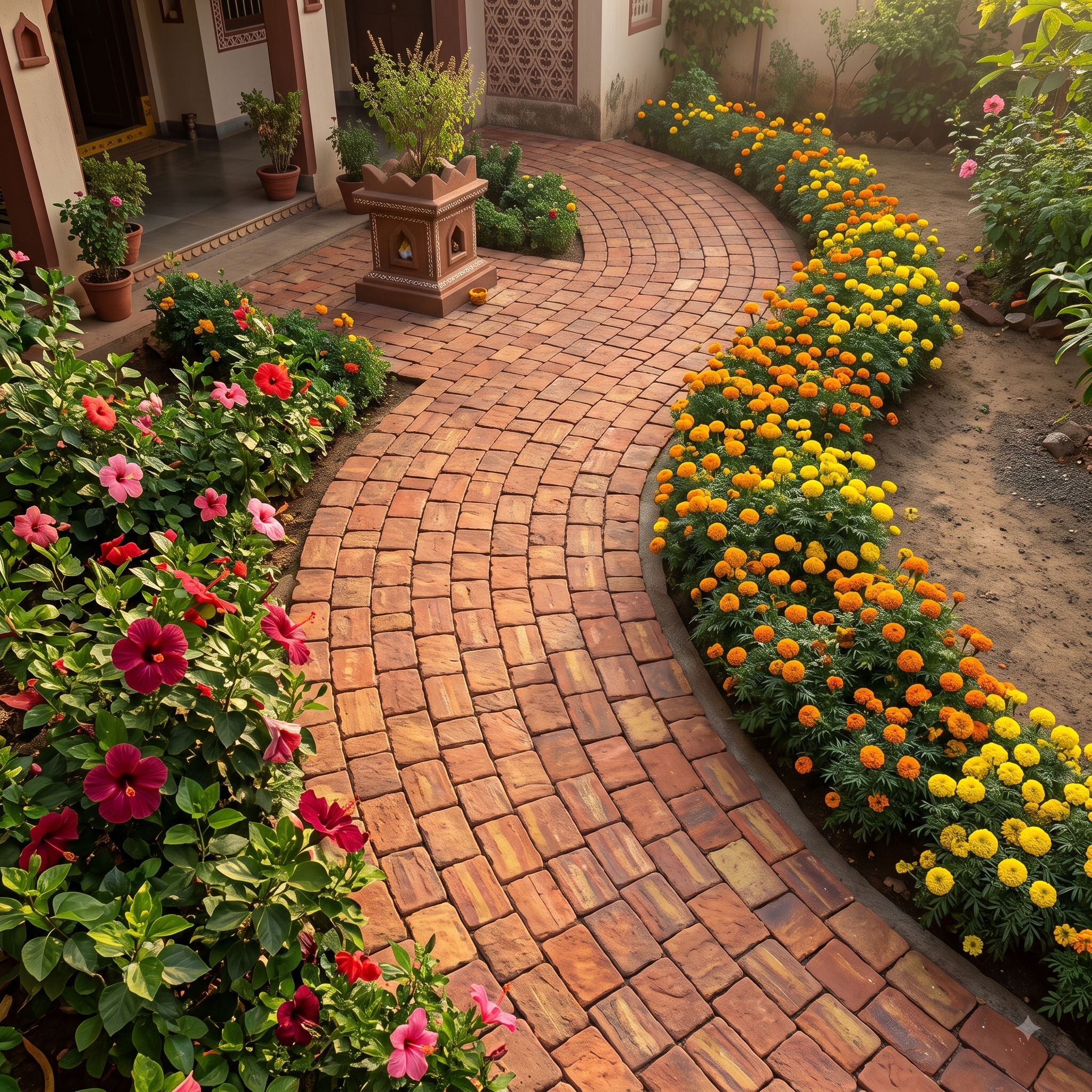 Rose Garden Walkway